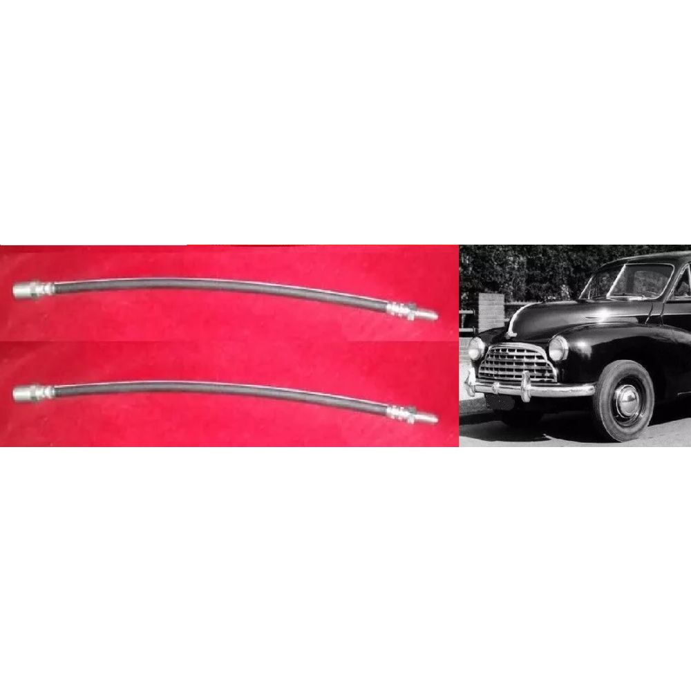 FRONT BRAKE HOSES x2 (Morris Oxford MO) (1949- 54)